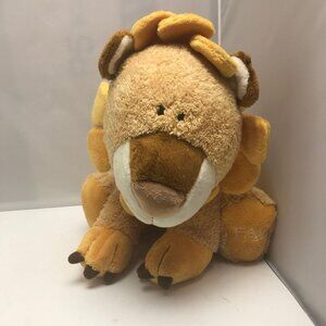 Large FAO Schwarz Toys R Us Ryan the Sun Flower Lion Soft Plush Stuffed Animal